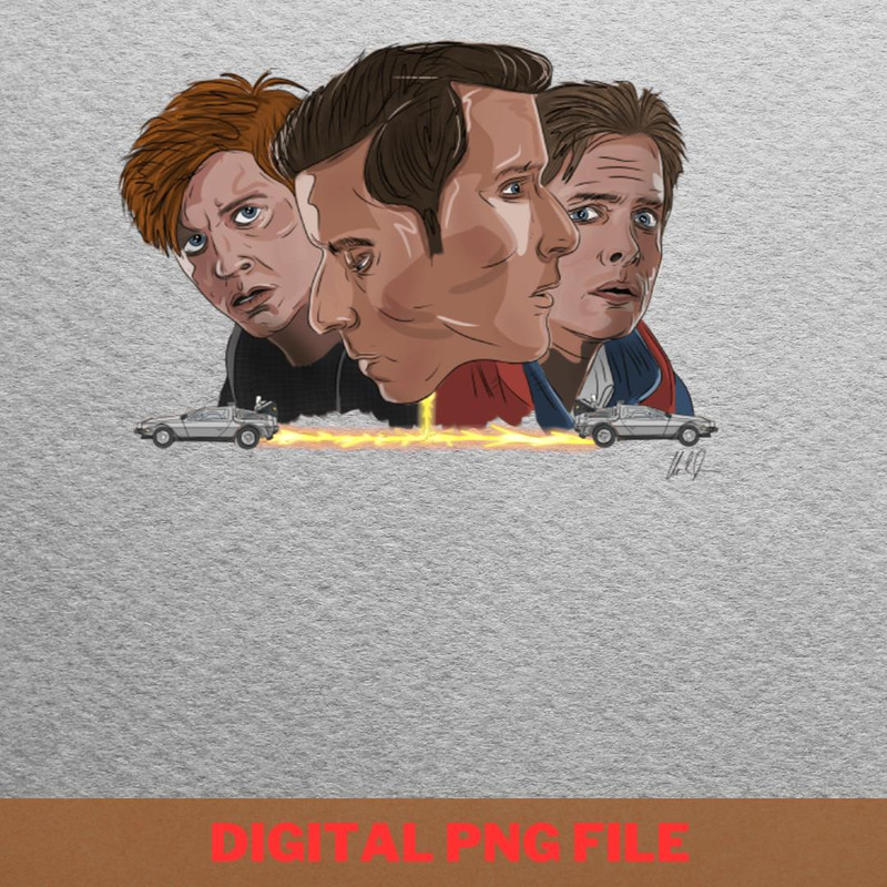 Back To The Future Disrupts PNG, Back To The Future PNG, Time Travel Digital Png Files.jpg