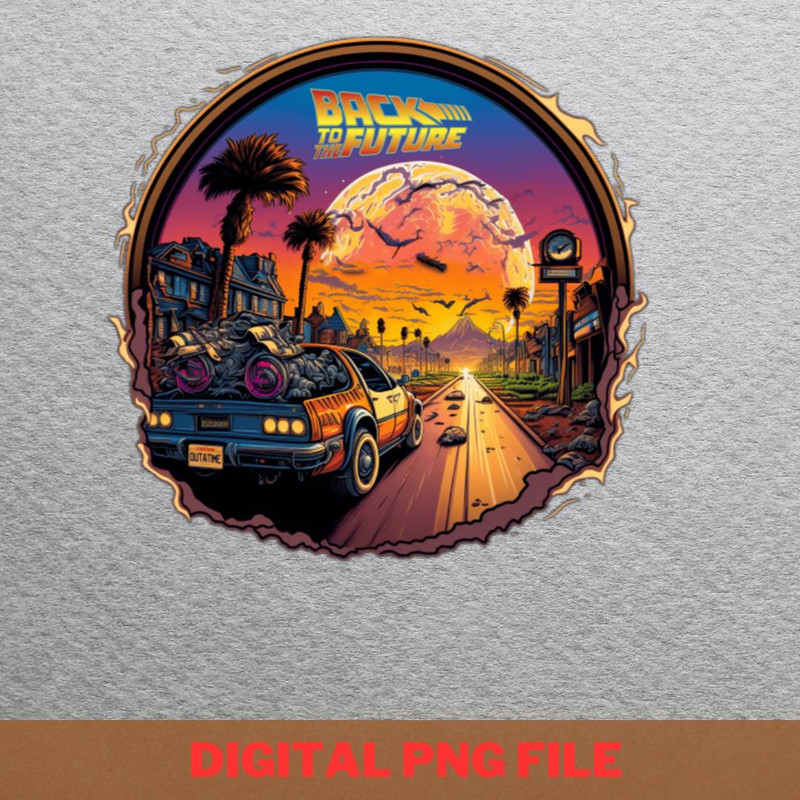 Back To The Future Seeks PNG, Back To The Future PNG, Time Travel Digital Png Files.jpg