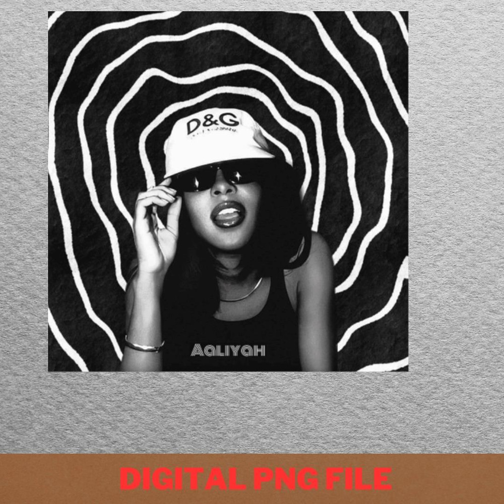 Aaliyah Genre-Blending Music PNG, Aaliyah PNG, Erykah Badu Digital Png Files.jpg