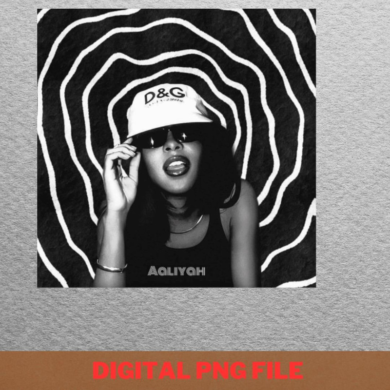 Aaliyah Genre-Blending Music PNG, Aaliyah PNG, Erykah Badu Digital Png Files.jpg