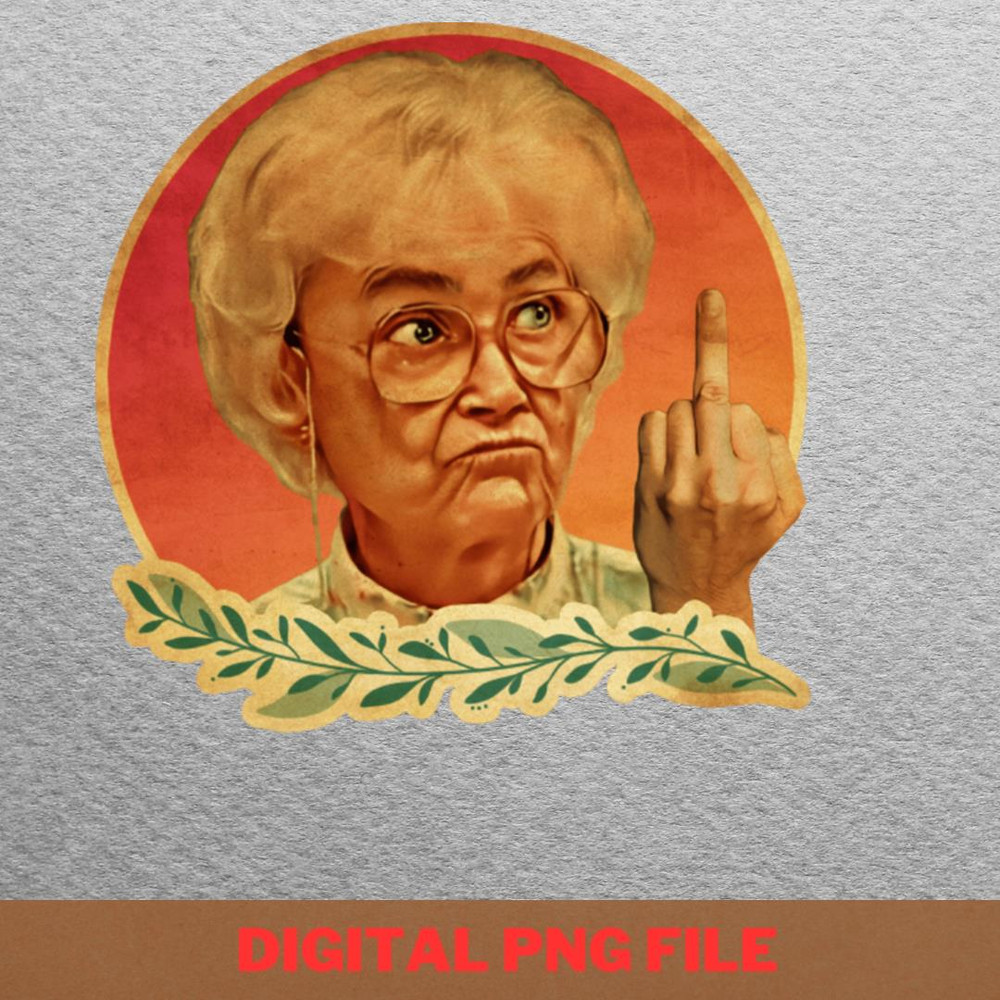 Betty White Acclaimed PNG, Betty White PNG, Golden Girls Digital Png Files.jpg