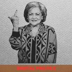 betty white groundbreaking png, betty white png, golden girls digital png files