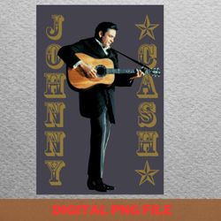 johnny cash banjo png, johnny cash png, outlaw country digital png files