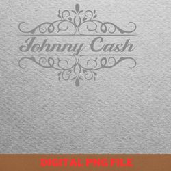 johnny cash dark png, johnny cash png, outlaw country digital png files