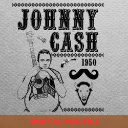 johnny cash edge png, johnny cash png, outlaw country digital png files