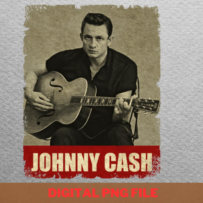 Johnny Cash Fire PNG,  Johnny Cash PNG, Outlaw Country Digital Png Files.jpg