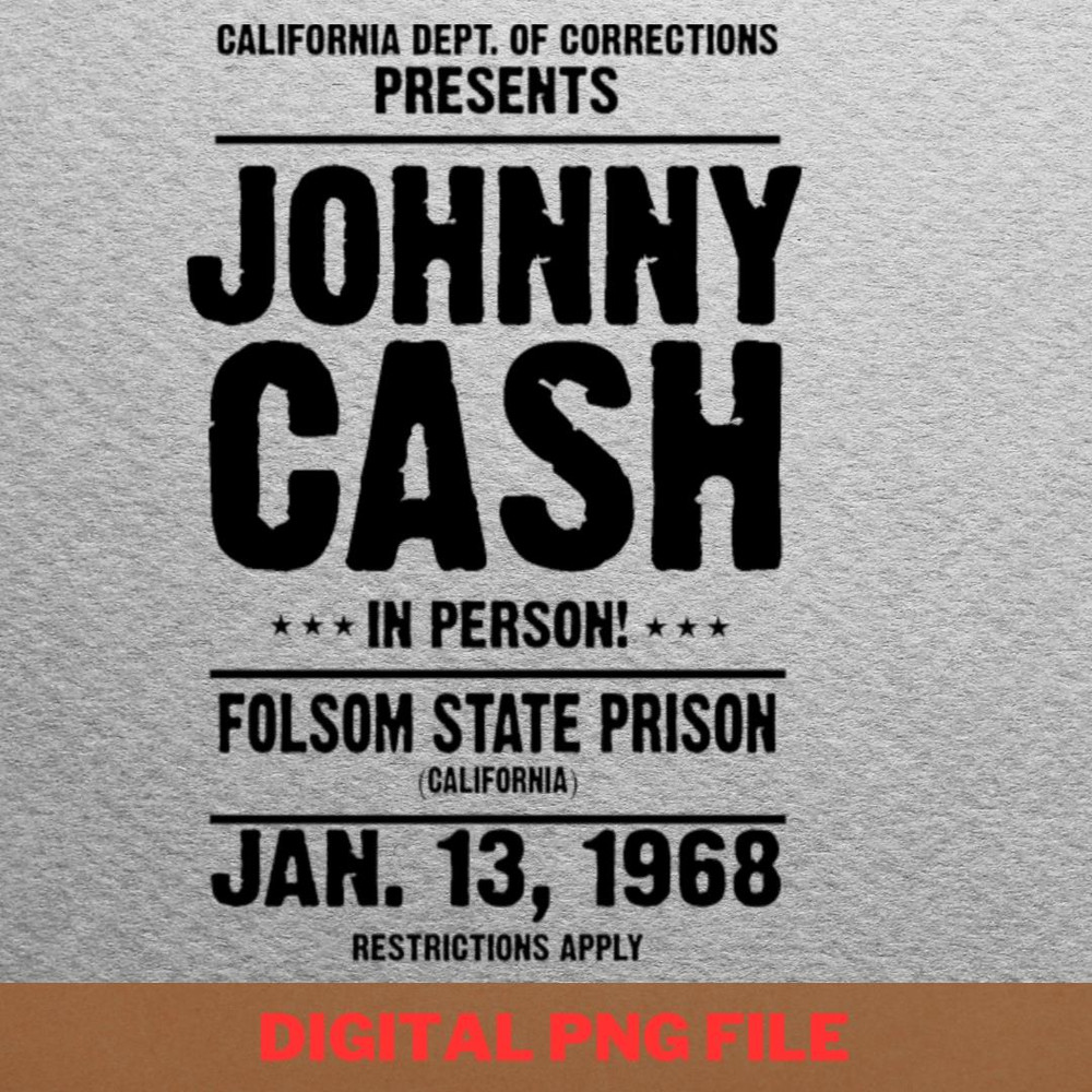 Johnny Cash Folklore PNG, Johnny Cash PNG, Outlaw Country Digital Png Files.jpg