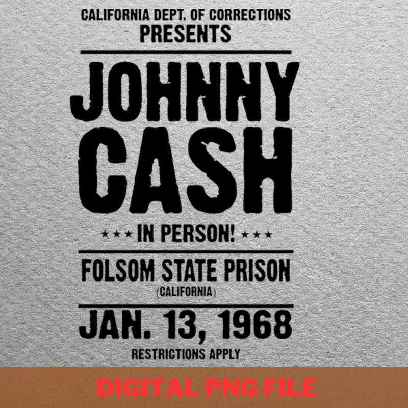 Johnny Cash Folklore PNG, Johnny Cash PNG, Outlaw Country Digital Png Files.jpg