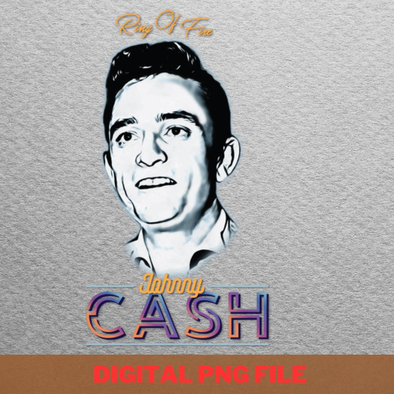 Johnny Cash Passion PNG, Johnny Cash PNG, Outlaw Country Digital Png Files.jpg