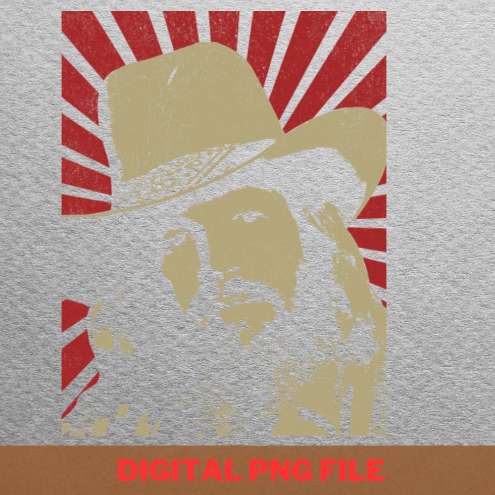 Johnny Cash Pride PNG, Johnny Cash PNG, Outlaw Country Digital Png Files.jpg