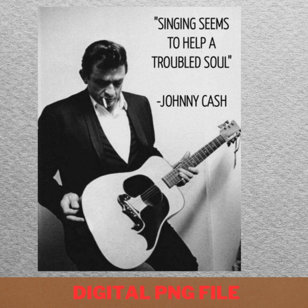 Johnny Cash Strength PNG, Johnny Cash PNG, Outlaw Country Digital Png Files.jpg