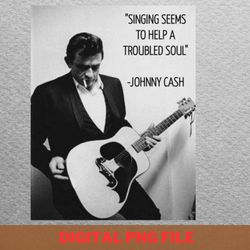 johnny cash strength png, johnny cash png, outlaw country digital png files