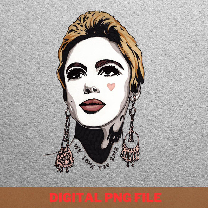 Edie Sedgwick Bold PNG, Edie Sedgwick PNG, Andy Warhol Digital Png Files.jpg
