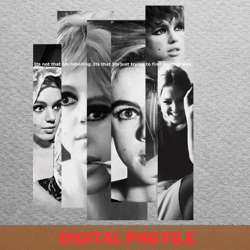 Edie Sedgwick Dream PNG, Edie Sedgwick PNG, Andy Warhol Digital Png Files.jpg