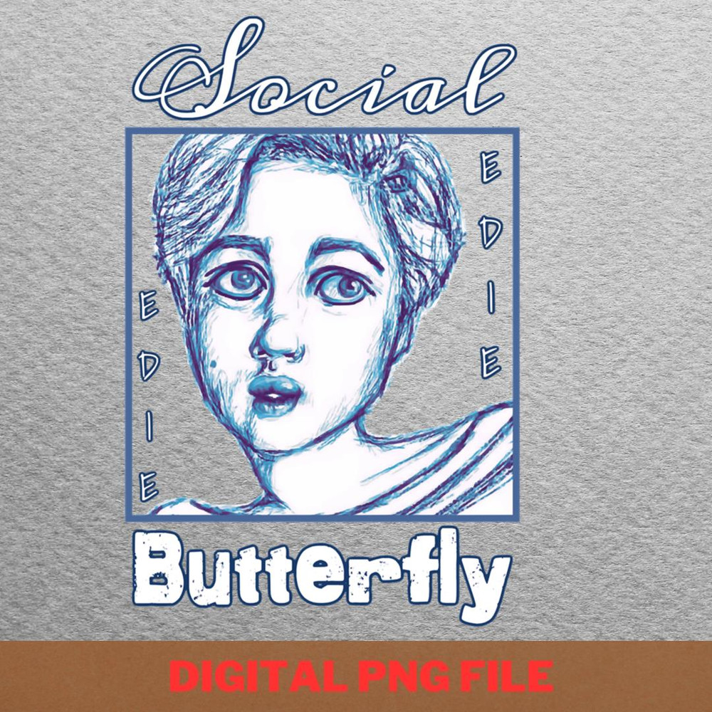 Edie Sedgwick Retro PNG, Edie Sedgwick PNG, Andy Warhol Digital Png Files.jpg