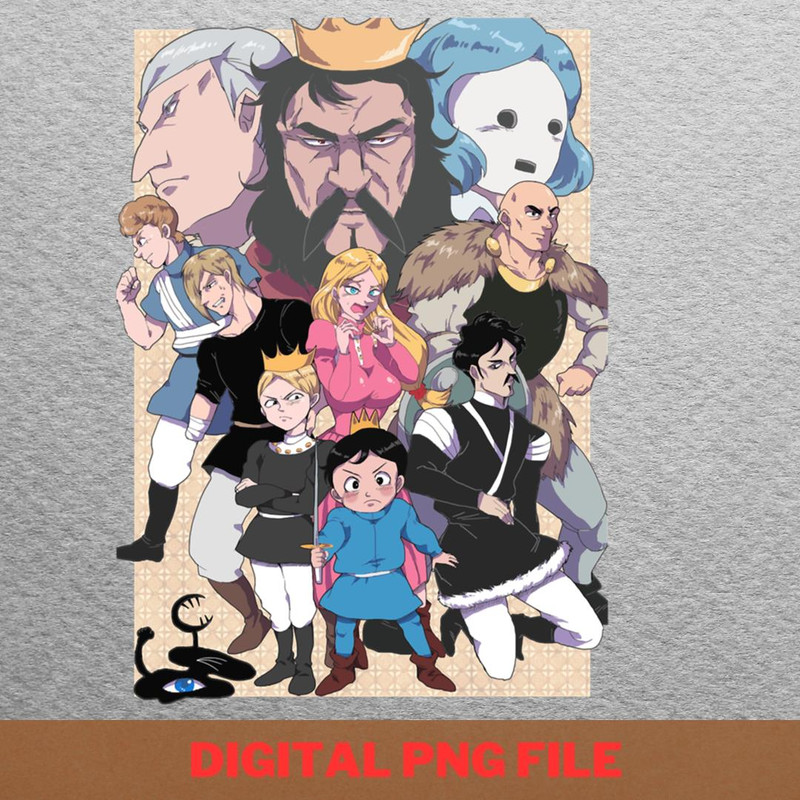 Ousama Ranking Bojji Grace PNG, Ousama Ranking PNG, Anime Digital Png Files.jpg