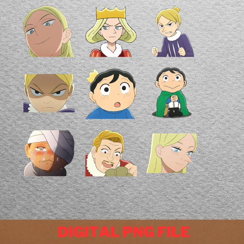 Ousama Ranking Bojji Humor PNG, Ousama Ranking PNG, Anime Digital Png Files.jpg