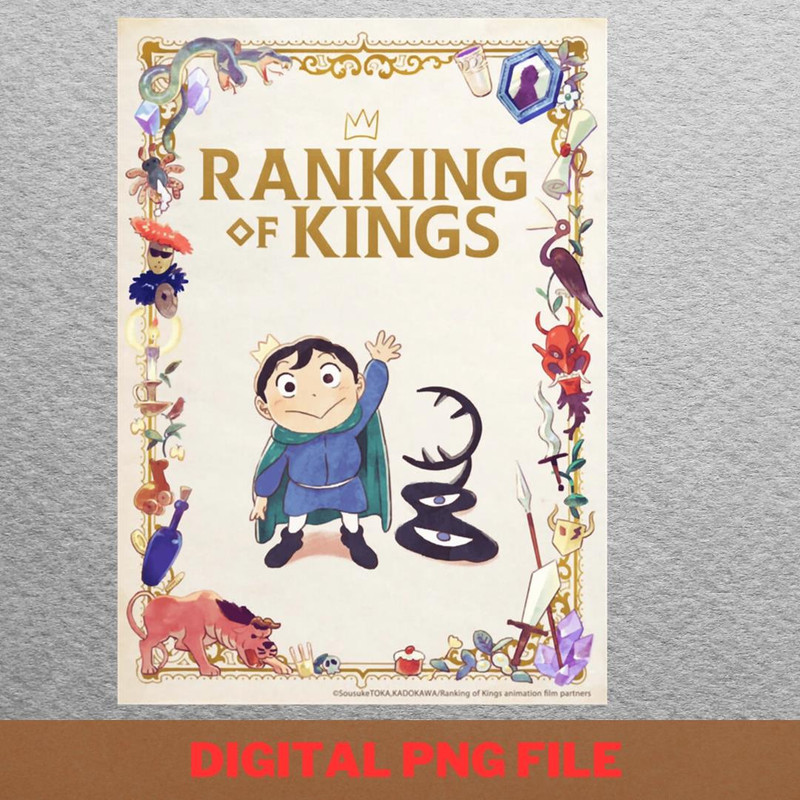 Ousama Ranking Bojji Spirit PNG, Ousama Ranking PNG, Anime Digital Png Files.jpg