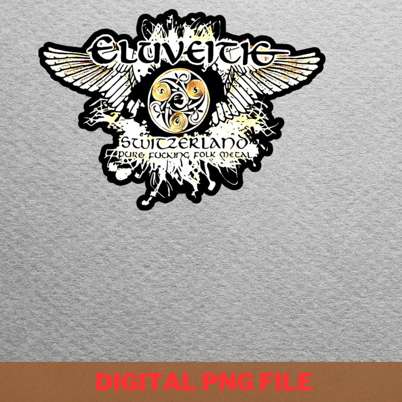 Eluveitie Band Long Sleeves PNG, Eluveitie Band PNG, Folk Metal Digital Png Files.jpg