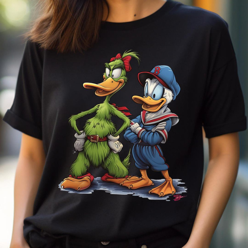 The Grinch Vs Boston Red Sox Beantown Bauble Battle PNG, The Grinch PNG, Boston Red Sox Digital Png Files.jpg