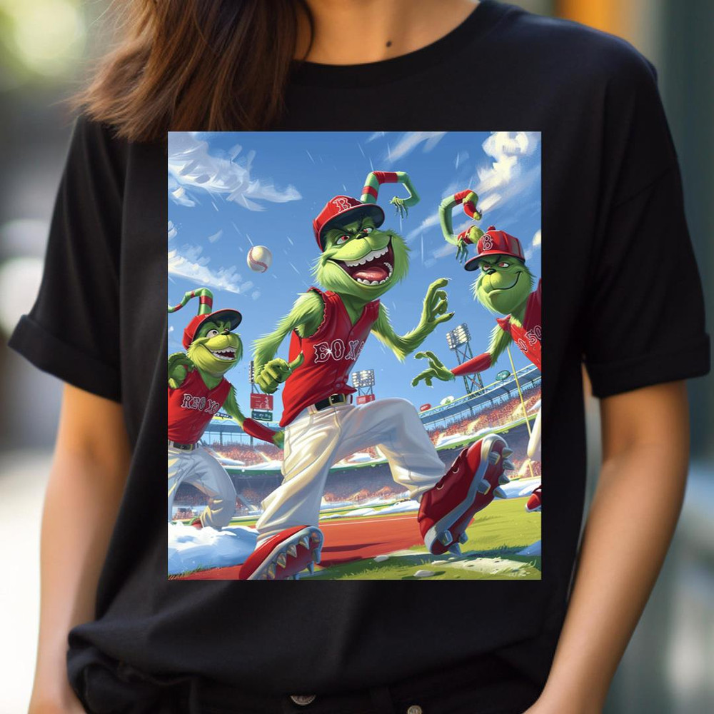 The Grinch Vs Boston Red Sox Fenway Festive Foe PNG, The Grinch PNG, Boston Red Sox Digital Png Files.jpg