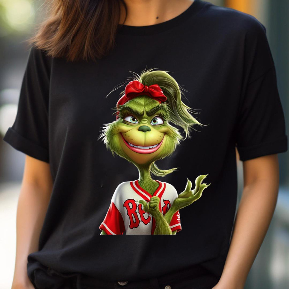 The Grinch Vs Boston Red Sox Holiday Homer Havoc PNG, The Grinch PNG, Boston Red Sox Digital Png Files.jpg