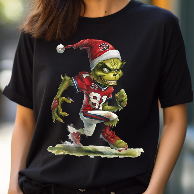 The Grinch Vs Boston Red Sox Holiday Heist Hitter PNG, The Grinch PNG, Boston Red Sox Digital Png Files.jpg