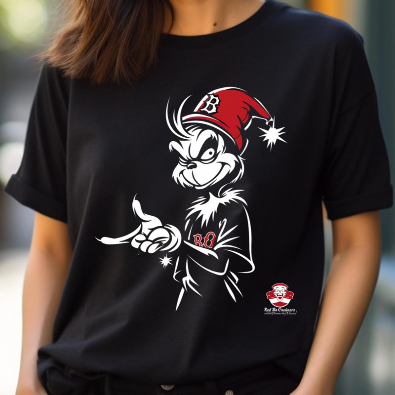 The Grinch Vs Boston Red Sox Festive Field Feud PNG, The Grinch PNG, Boston Red Sox Digital Png Files.jpg