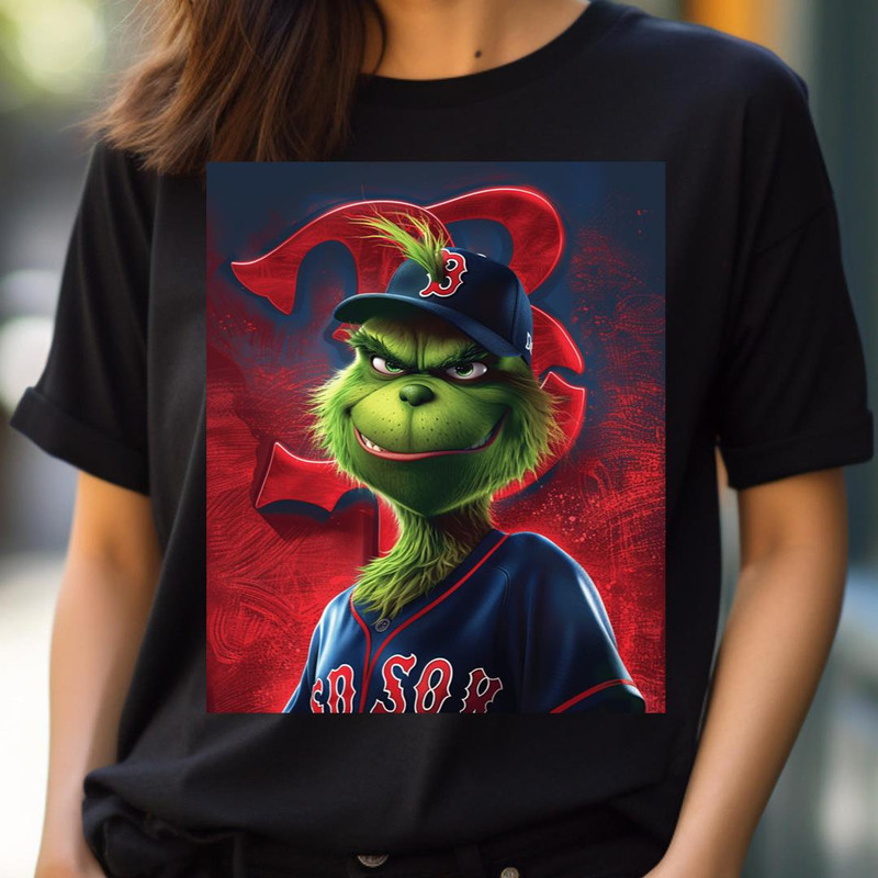 The Grinch Vs Boston Red Sox Red Sox Reindeer PNG, The Grinch PNG, Boston Red Sox Digital Png Files.jpg