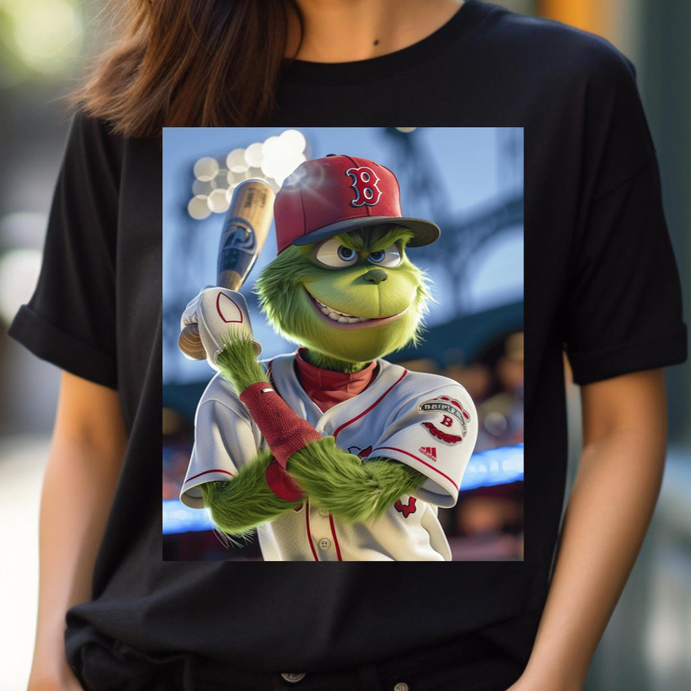 The Grinch Vs Boston Red Sox Sox Snowball Skirmish PNG, The Grinch PNG, Boston Red Sox Digital Png Files.jpg