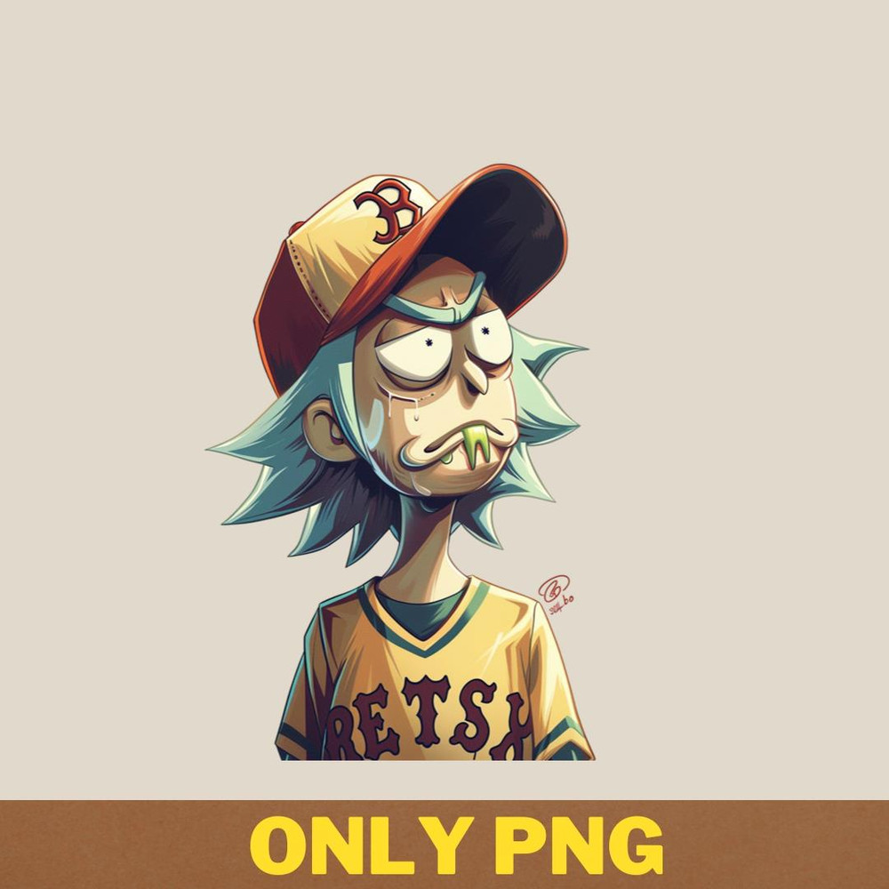 Rick And Morty Vs Boston Red Sox Adventure League PNG, Rick And Morty PNG, Boston Red Sox Digital Png Files.jpg