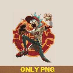 rick and morty vs boston red sox dimensional duel png, rick and morty png, boston red sox digital png files