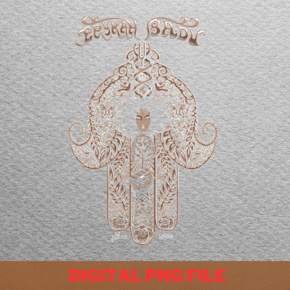 Erykah Badu Melodic Bliss PNG, Erykah Badu PNG, Hip Hop Digital Png Files.jpg