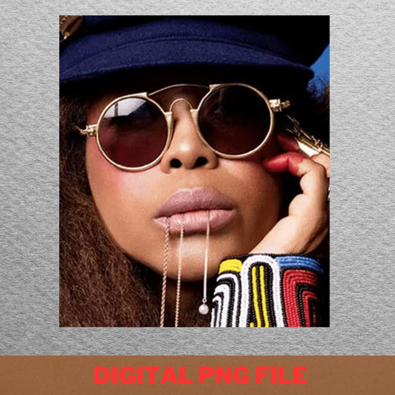 Erykah Badu Fresh Tunes PNG, Erykah Badu PNG, Hip Hop Digital Png Files.jpg