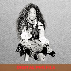 erykah badu thoughtful melodies png, erykah badu png, hip hop digital png files