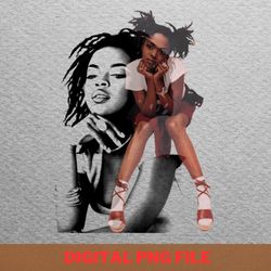 erykah badu dance groove png, erykah badu png, hip hop digital png files