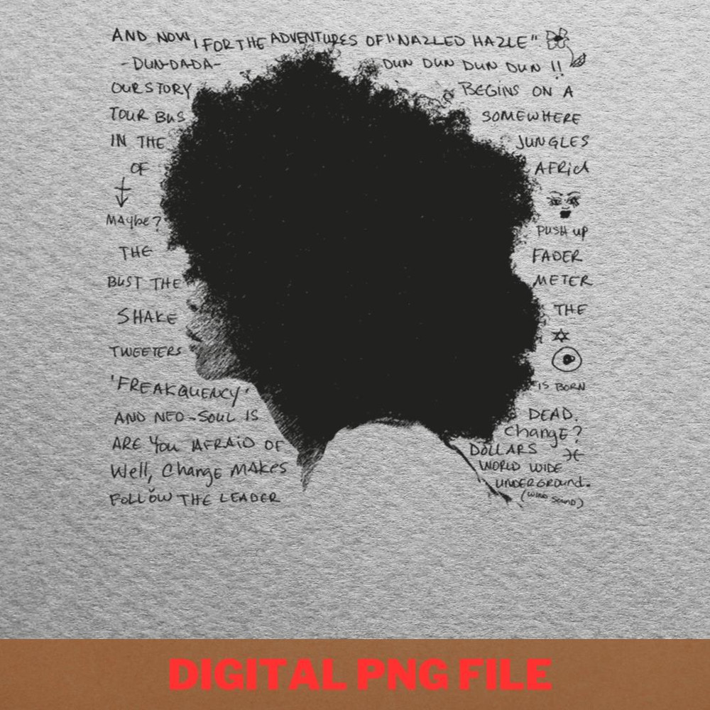 Erykah Badu Radiant Soul PNG, Erykah Badu PNG, Hip Hop Digital Png Files.jpg