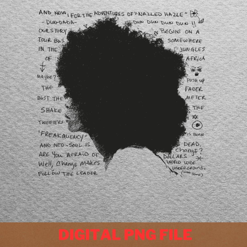 Erykah Badu Radiant Soul PNG, Erykah Badu PNG, Hip Hop Digital Png Files.jpg