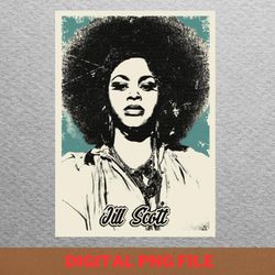 erykah badu mystical journey png, erykah badu png, hip hop digital png files