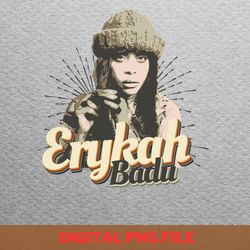 erykah badu rhythmic pulse png, erykah badu png, hip hop digital png files