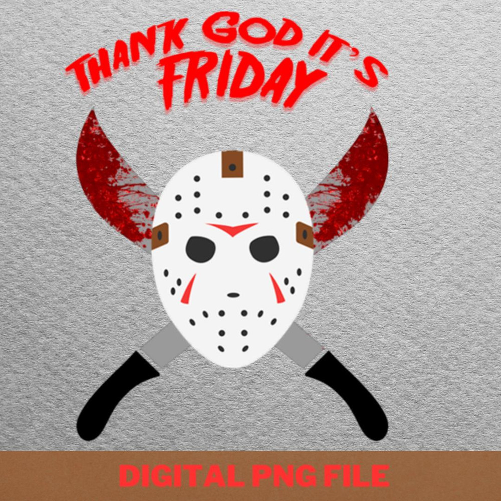 Camp Crystal Lake Counselor Accessories Stylish PNG, Jason Voorhees PNG, Friday The 13th Digital Png Files.jpg
