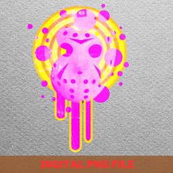 camp crystal lake counselor clocks timeless png, jason voorhees png, friday the 13th digital png files