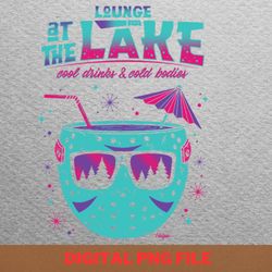 camp crystal lake counselor decor eerie png, jason voorhees png, friday the 13th digital png files