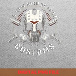 camp crystal lake counselor hats spooky png, jason voorhees png, friday the 13th digital png files