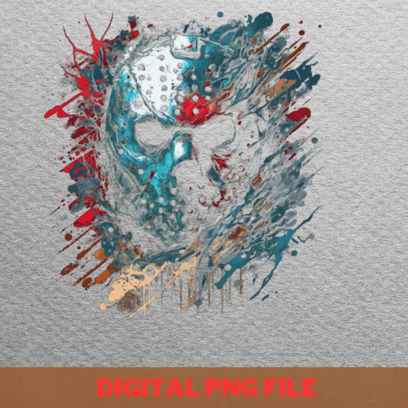 Camp Crystal Lake Counselor Miniatures Precise PNG, Jason Voorhees PNG, Friday The 13th Digital Png Files.jpg