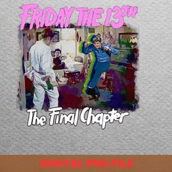 camp crystal lake counselor mystery solved png, jason voorhees png, friday the 13th digital png files