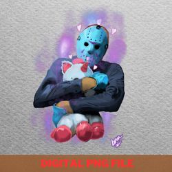 camp crystal lake counselor plushies soft png, jason voorhees png, friday the 13th digital png files