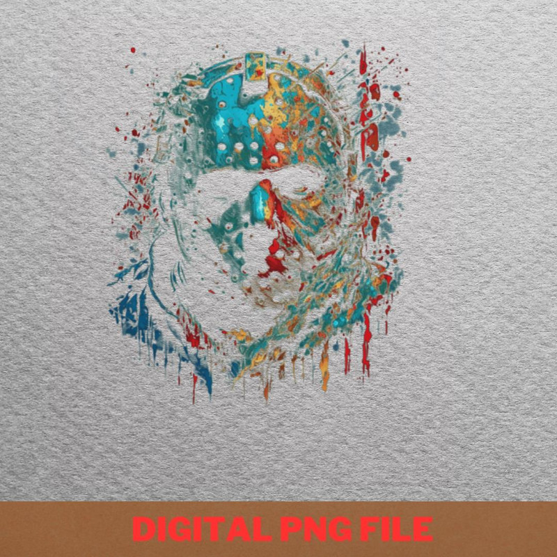 Camp Crystal Lake Counselor Replicas Authentic PNG, Jason Voorhees PNG, Friday The 13th Digital Png Files.jpg