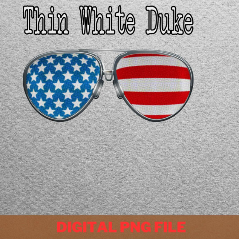 America Pilot Glasses - Bowie Guitar Hero PNG, David Bowie PNG, Pop Art Digital Png Files.jpg