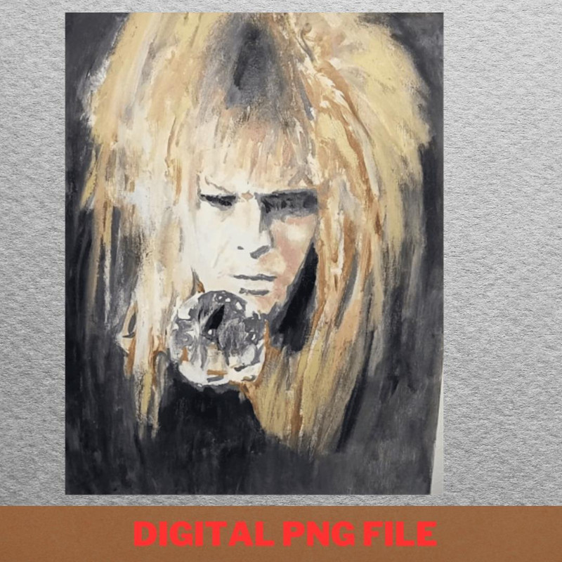 Goblin King - Bowie Style Master PNG, David Bowie PNG, Pop Art Digital Png Files.jpg